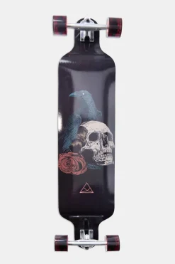 Zoo York Raven Skull Print Longboard 39"