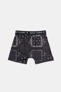 Zoo York Youth Bandana Print Boxer Brief