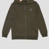 Zoo York Youth Embroidered Logo Zip-Up Hoodie