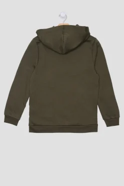 Zoo York Youth Embroidered Logo Zip-Up Hoodie