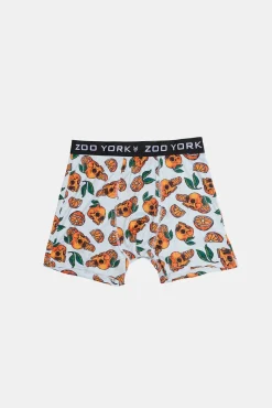 Zoo York Youth Orange Skulls Boxer Brief