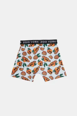 Zoo York Youth Orange Skulls Boxer Brief