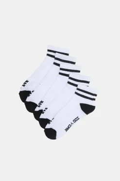 Zoo York Youth 5-Pack Ankle Socks